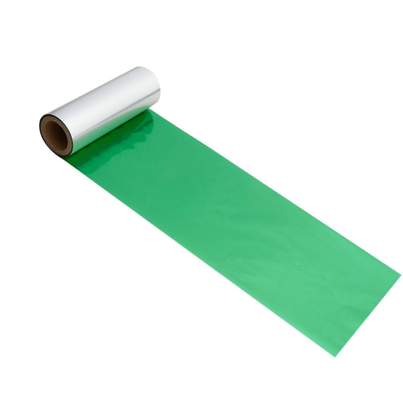 Metallic Green Resin Foil Customize For Industrial High Quality Printing