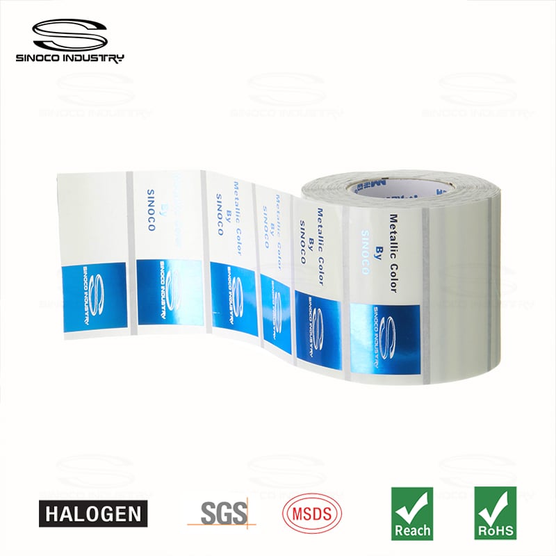 Metallic Blue Resin Foil Customize For Industrial High Quality Printing