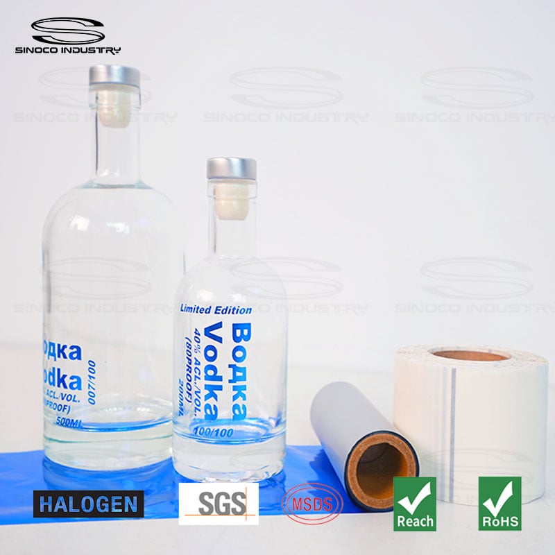 Metallic Blue Resin Foil Customize For Industrial High Quality Printing