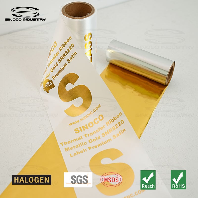 Metallic Gold Resin Foil Customize for Industrial High-Quality Printing
