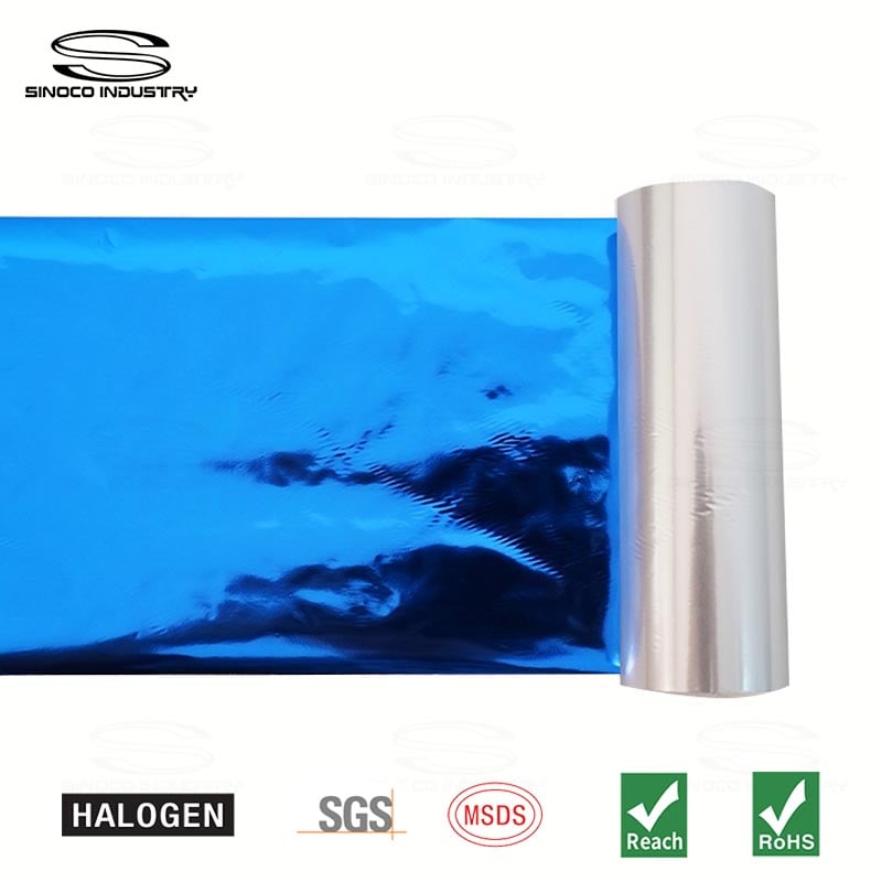 Metallic Blue Resin Foil Customize For Industrial High Quality Printing
