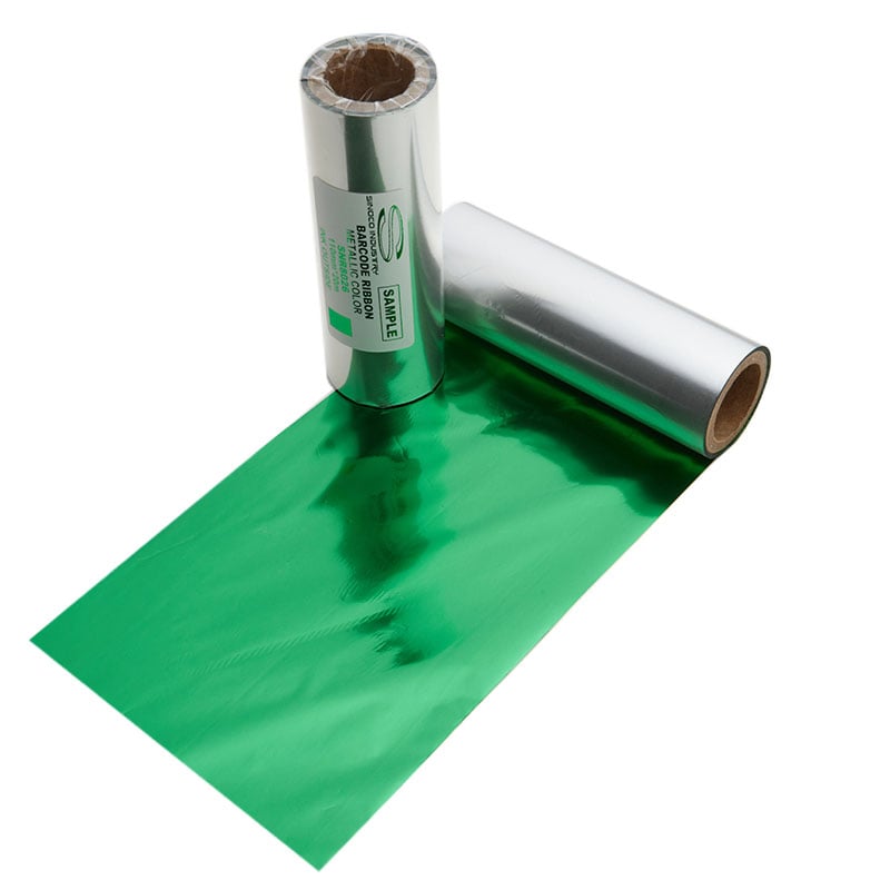 Metallic Green Resin Foil Customize For Industrial High Quality Printing