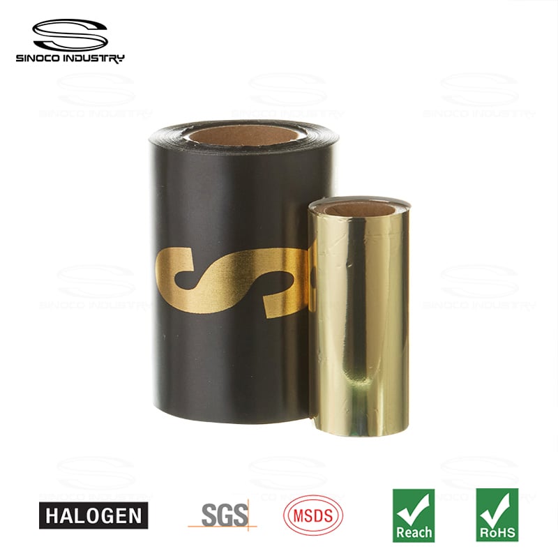 Barcode Foil Metallic Gold For Industrial Factory High-Quality Printing Satin Gift